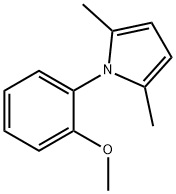 1H-Pyrrole, 1-(2-methoxyphenyl)-2,5-dimethyl-
 Struktur