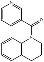 3,4-dihydroquinolin-1(2H)-yl(pyridin-3-yl)methanone Struktur