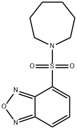 4-(azepan-1-ylsulfonyl)-2,1,3-benzoxadiazole Struktur