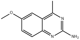 6-Methoxy-4-methylquinazolin-2-amine Struktur