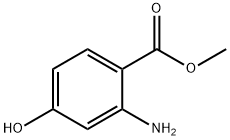 Methyl 2-amino-4-hydroxybenzoate Struktur