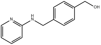 (4-((pyridin-2-ylamino)methyl)phenyl)methanol Struktur