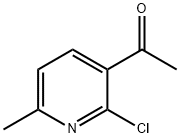 1-(2-Chloro-6-methylpyridin-3-yl)ethan-1-one Struktur