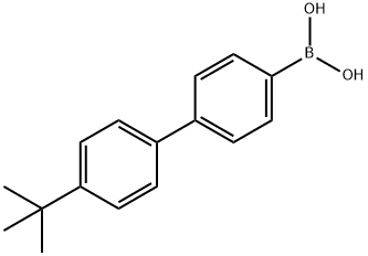 4-(4-tert-butylphenyl)phenylboronic acid Struktur