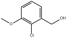 (2-Chloro-3-methoxyphenyl)methanol Struktur