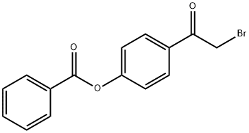 4-(BROMOACETYL)-PHENYL BENZOATE Struktur