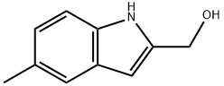 5-methyl-1H-Indole-2-methanol Struktur