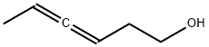 6-Hydroxy-2,3-hexadiene Struktur