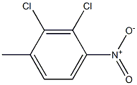 Benzene, 2,3-dichloro-1-methyl-4-nitro- Struktur