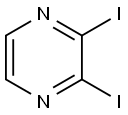 2,3-diiodopyrazine Struktur