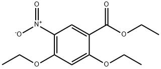 Ethyl 2,4-diethoxy-5-nitrobenzoate Struktur