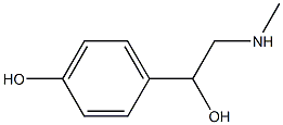 (-)-Synephrine Struktur