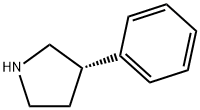 (S)-3-phenylpyrrolidine Struktur