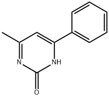 4-Methyl-6-phenyl-pyrimidin-2-ol Struktur