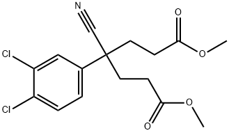 dimethyl 4-cyano-4-(3,4-dichlorophenyl)heptanedioate