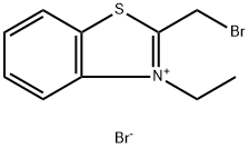 2-(Bromomethyl)-3-ethylbenzo[d]thiazol-3-ium bromide Struktur