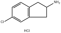 5-Chloro-indan-2-ylamine hydrochloride Struktur