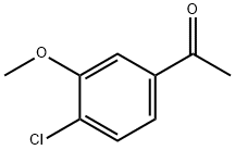 1-(4-Chloro-3-methoxyphenyl)ethanone Struktur