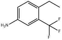 4-ethyl-3-(trifluoromethyl)aniline Struktur