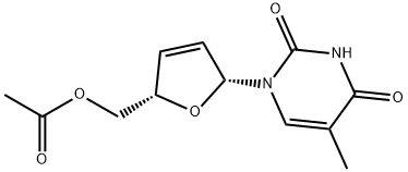 ((2S,5R)-5-(2,4-Dioxo-3,4-dihydropyrimidin-1(2H)-yl)-2,5-dihydrofuran-2-yl)methyl acetate