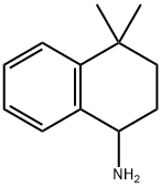 4,4-dimethyl-1,2,3,4-tetrahydronaphthalen-1-amine Struktur