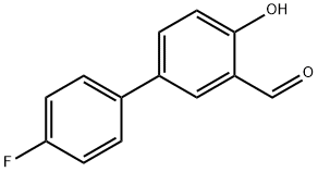 4-(4-Fluorophenyl)-2-formylphenol Struktur