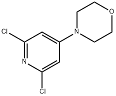 4-(2,6-dichloropyridin-4-yl)morpholine Struktur