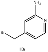 4-(Bromomethyl)Pyridin-2-Amine Hydrobromide, 864461-13-2, 結(jié)構(gòu)式