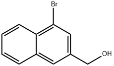 (4-Bromonaphthalen-2-yl)methanol Struktur