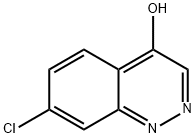 7-Chloro-cinnolin-4-ol Struktur