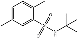 N-(tert-butyl)-2,5-dimethylbenzenesulfonamide Struktur