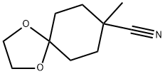 8-Methyl1,4-dioxaspiro[4.5]decane-8-carbonitrile, 914780-97-5, 結(jié)構(gòu)式