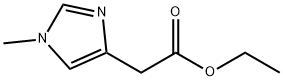 1-methyl-1H-Imidazole-4-acetic acid ethyl ester Struktur