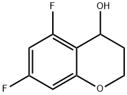 5,7-difluorochroman-4-ol Struktur