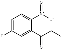 1-(5-Fluoro-2-nitrophenyl)propan-1-one Struktur