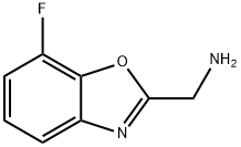 7-Fluorobenzoxazole-2-methanamine Struktur