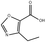 4-ethyl-5-oxazolecarboxylic acid Struktur