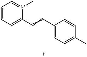 1-METHYL-2-(4-METHYLSTYRYL)PYRIDINIUM IODIDE Structure