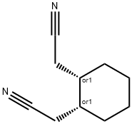 1,2-CYCLOHEXANEDIACETONITRILE Struktur