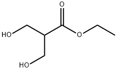 ethyl 3-hydroxy-2-(hydroxymethyl)propanoate Struktur