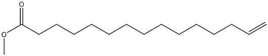 十五碳烯酸甲酯(順-14) 結(jié)構(gòu)式