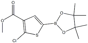 methyl 2-chloro-5-(4,4,5,5-tetramethyl-1,3,2-dioxaborolan-2-yl)thiophene-3-carboxylate