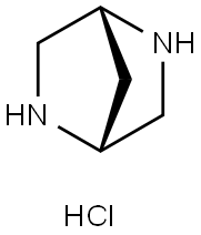 (1R, 4R)-2,5-Diaza-bicyclo[2.2.1]heptane dihydrochloride Struktur