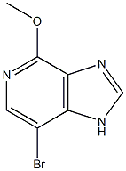 7-Bromo-4-methoxy-1H-imidazo[4,5-c]pyridine Struktur