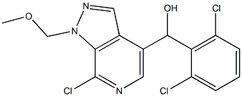 (7-chloro-1-(methoxymethyl)-1H-pyrazolo[3,4-c]pyridin-4-yl)(2,6-dichlorophenyl)methanol