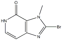 2-bromo-3-methyl-3H-imidazo[4,5-c]pyridin-4(5H)-one Struktur