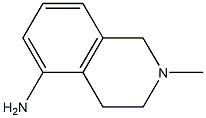 2-methyl-1,2,3,4-tetrahydroisoquinolin-5-amine Struktur