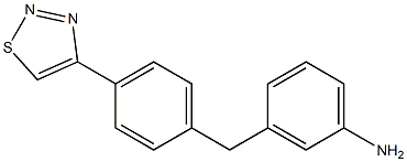 3-(4-(1,2,3-thiadiazol-4-yl)benzyl)aniline