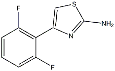 4-(2,6-difluorophenyl)thiazol-2-amine Struktur