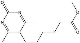 methyl 6-(4,6-dimethyl-2-oxo-2,5-dihydropyrimidin-5-yl)hexanoate